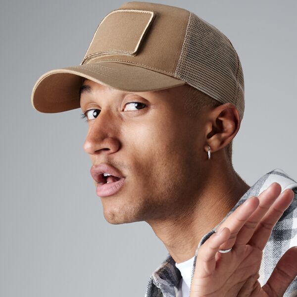 Newson Beechfield Patch Snapback Trucker Cap Thumbnail